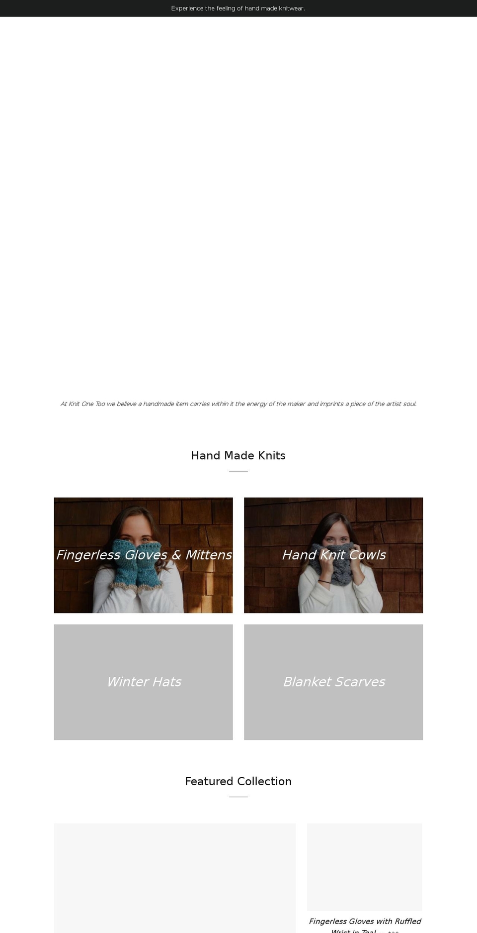 knitonetoo.com shopify website screenshot