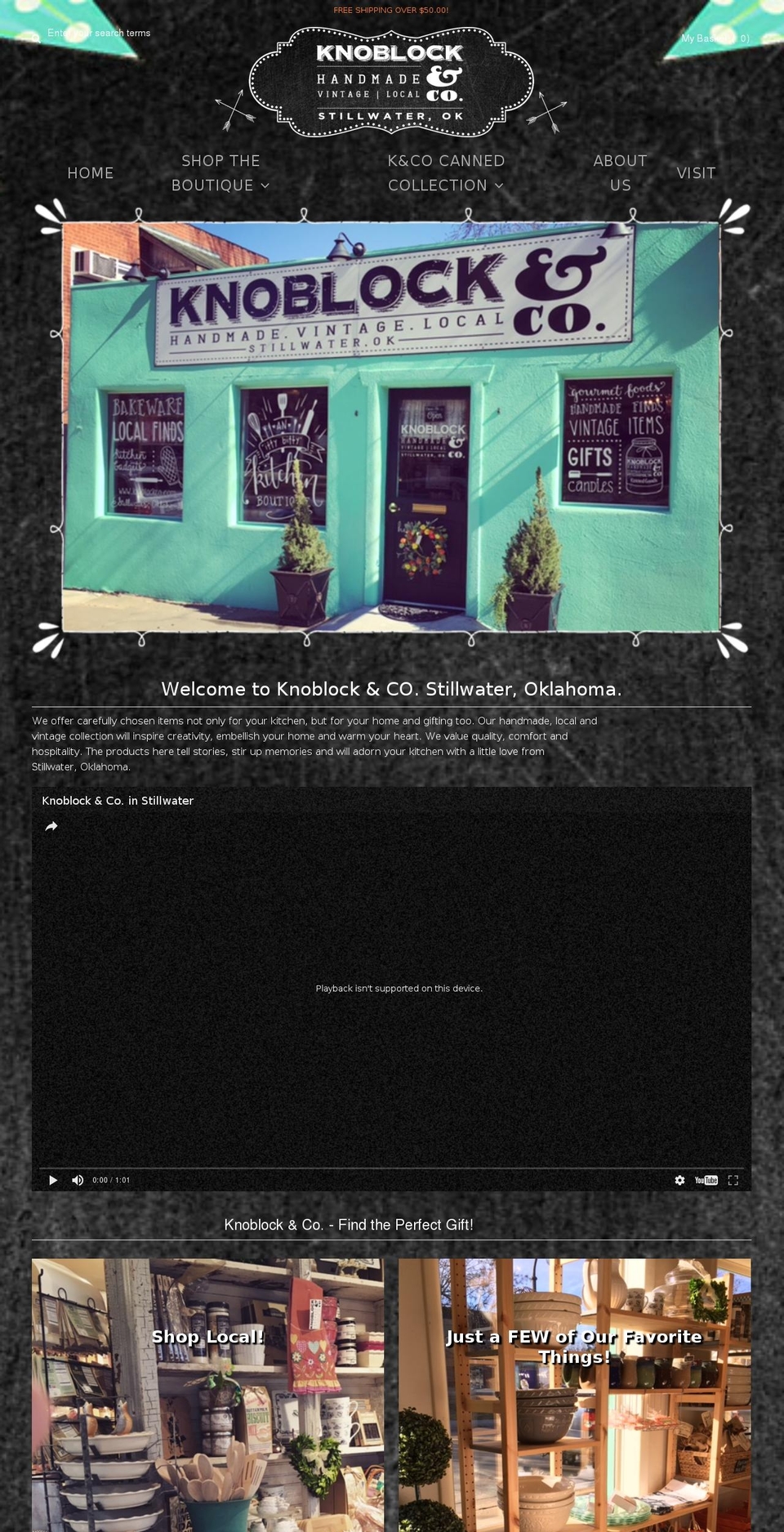 knoblockco.com shopify website screenshot