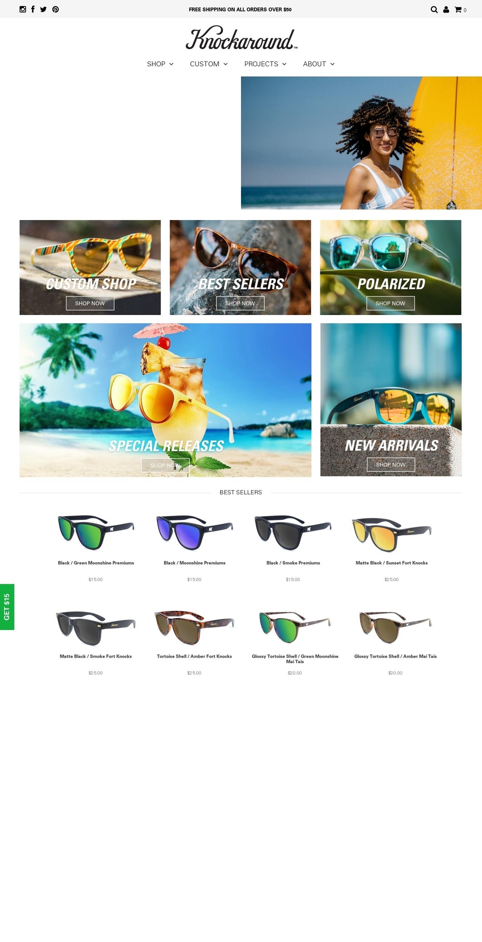 knockaround-theme Shopify theme site example knockaroundphilippines.com