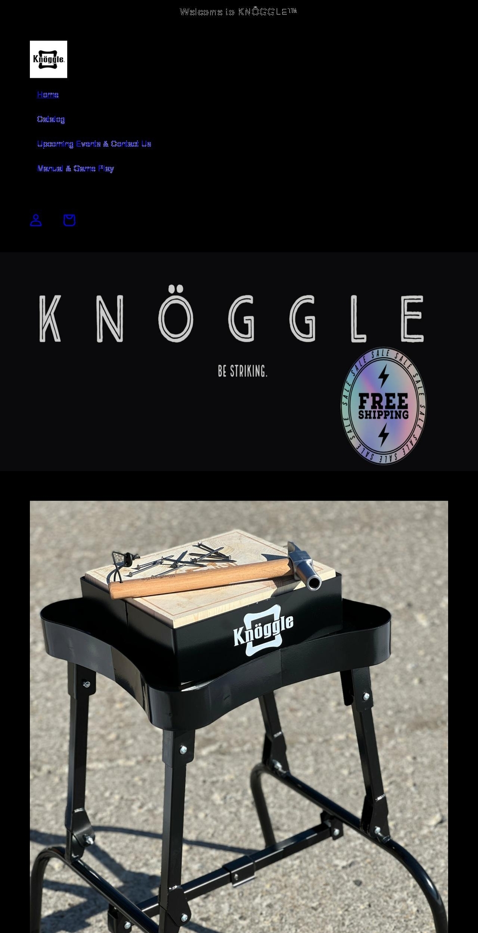 knoggle.net shopify website screenshot