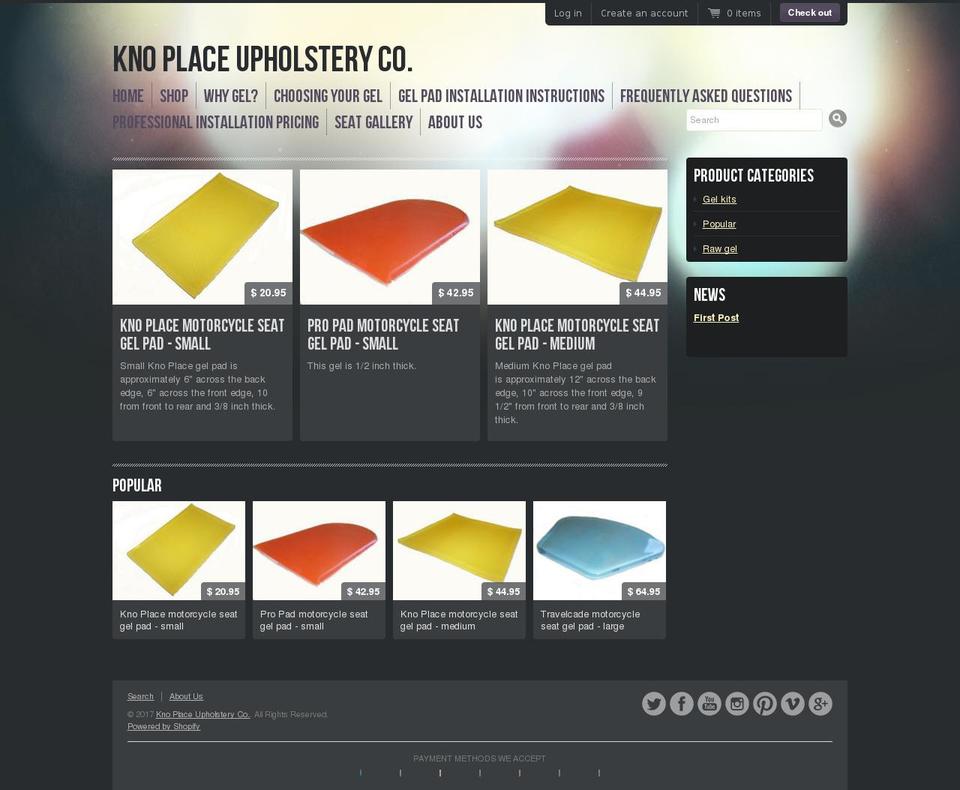 knoplace.com shopify website screenshot