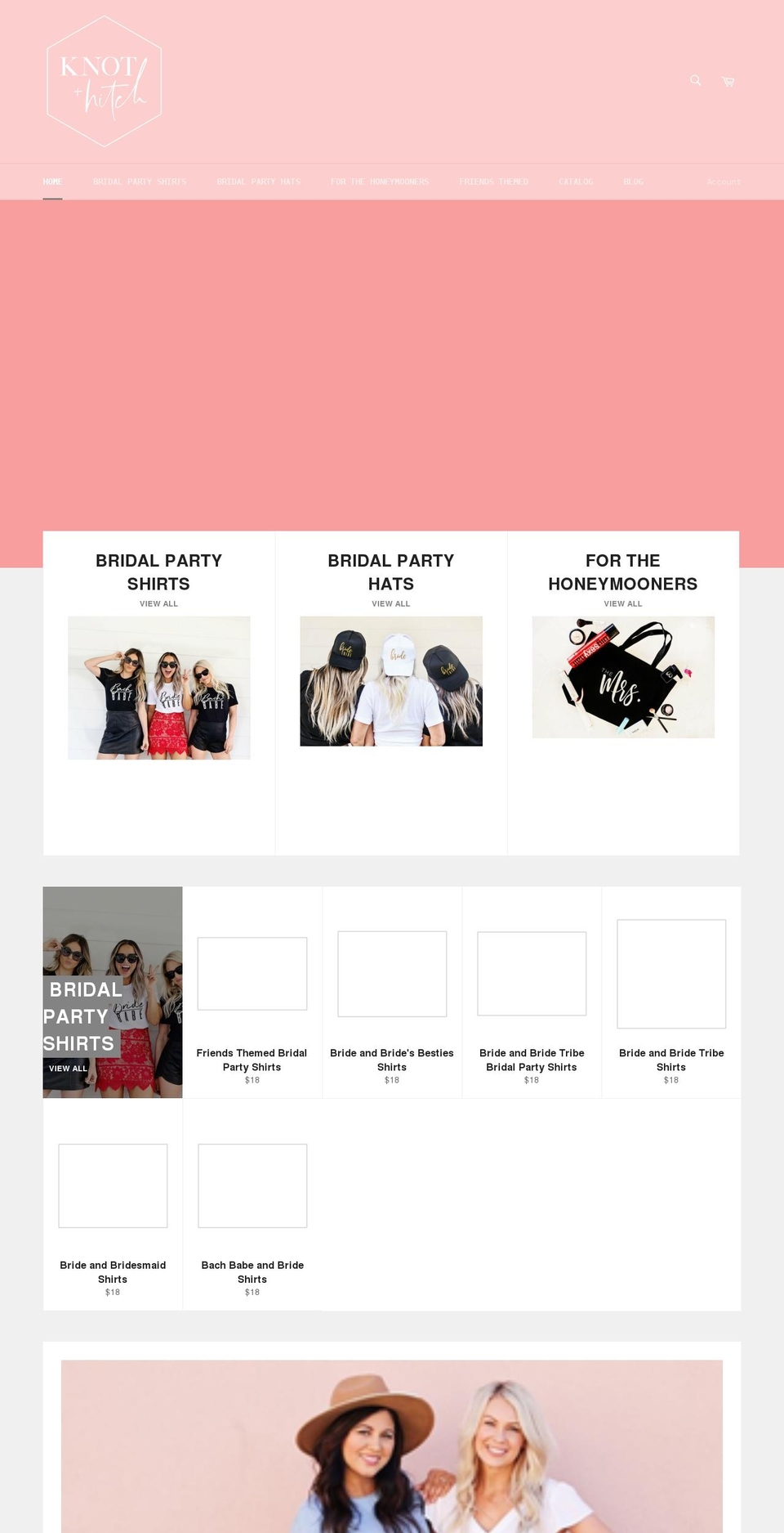 knotandhitch.com shopify website screenshot