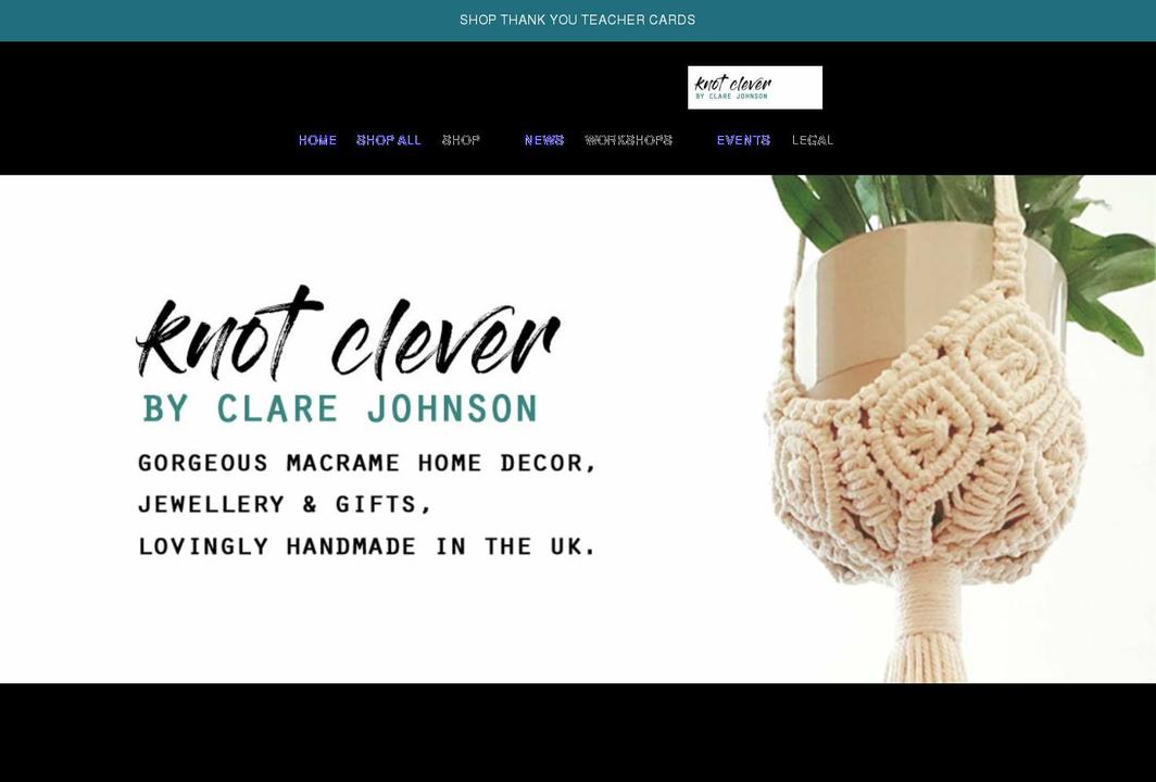 knotclever.com shopify website screenshot