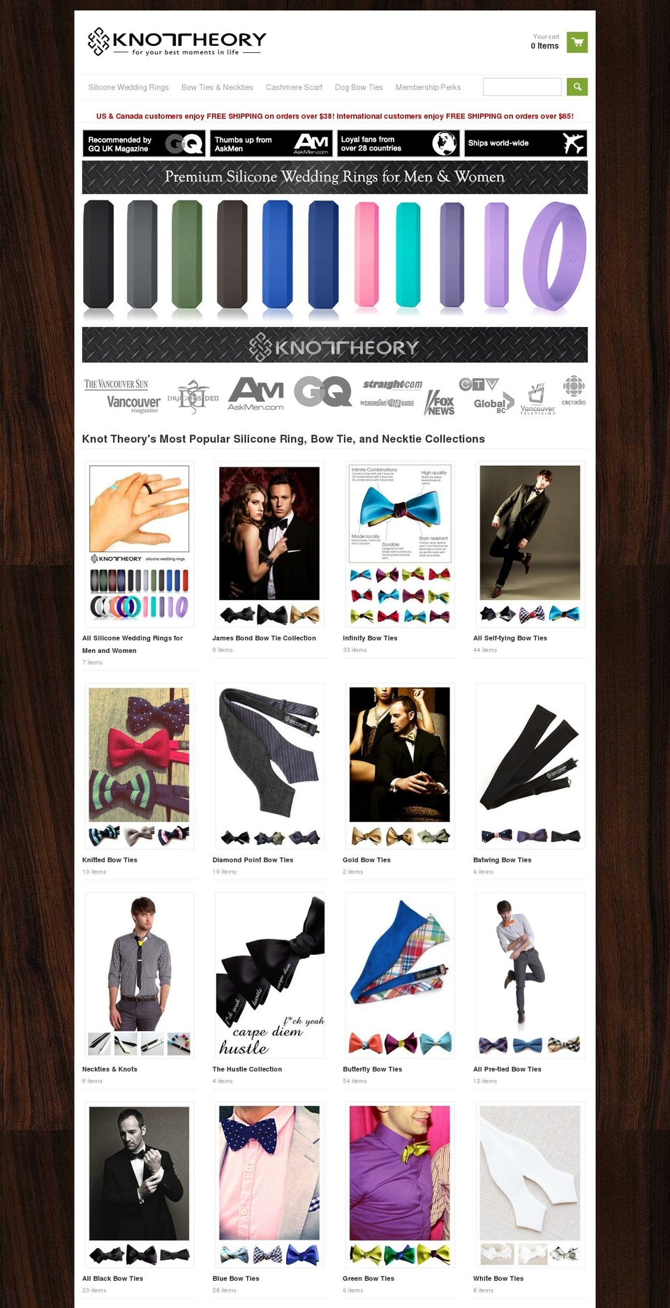 knotheory.com shopify website screenshot