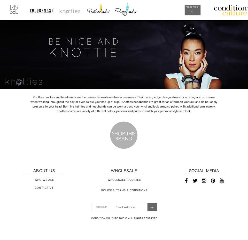 Copy of CC \/\/ SEEDCMS Shopify theme site example knotties.com