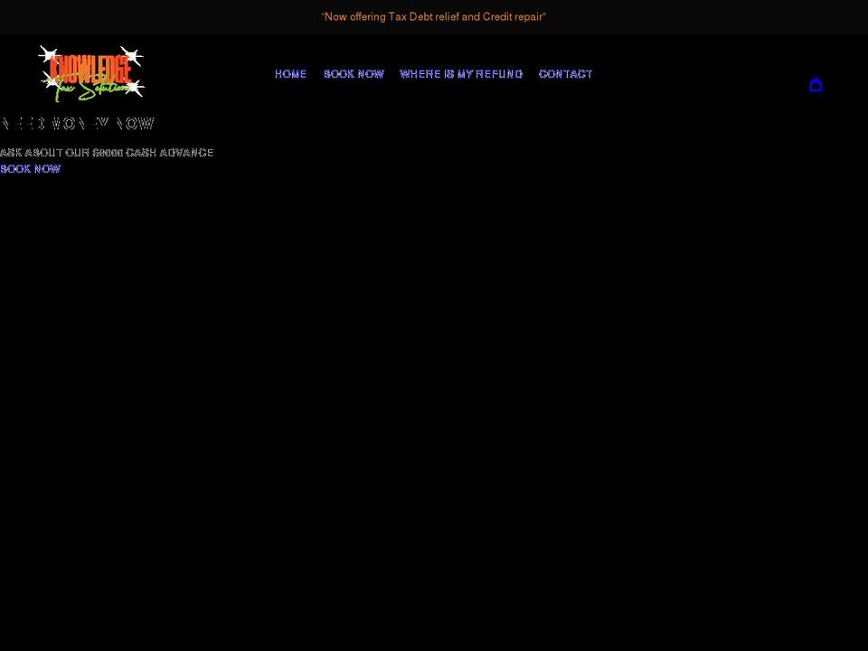 knowledgetaxsolutions.com shopify website screenshot