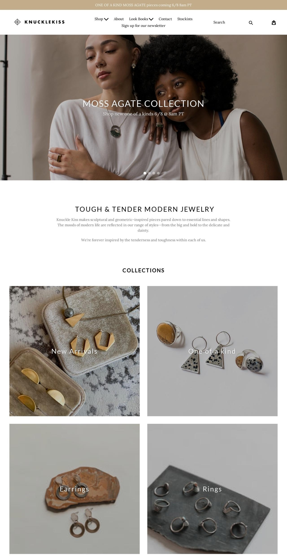knucklekiss.com shopify website screenshot