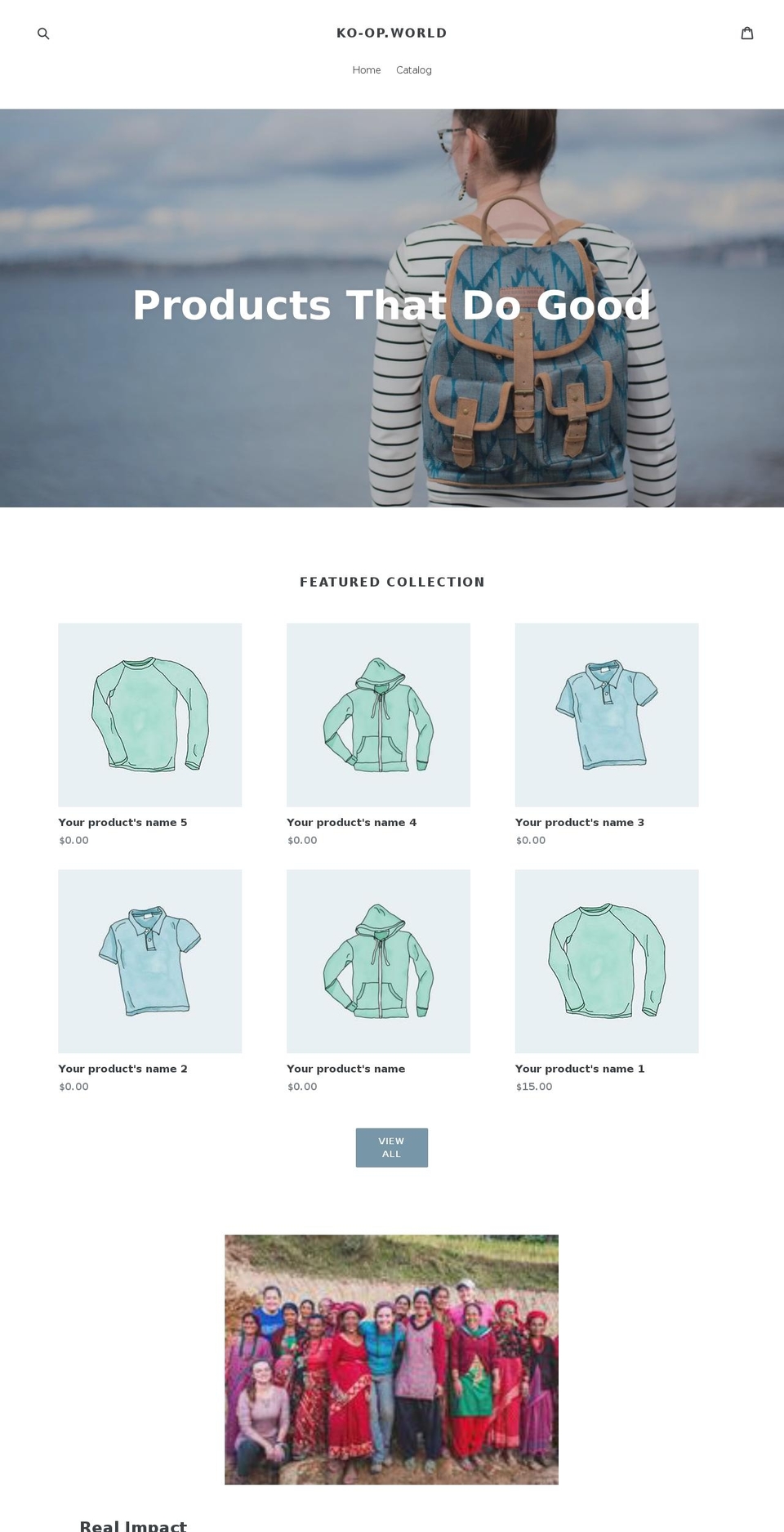 ko-op.store shopify website screenshot