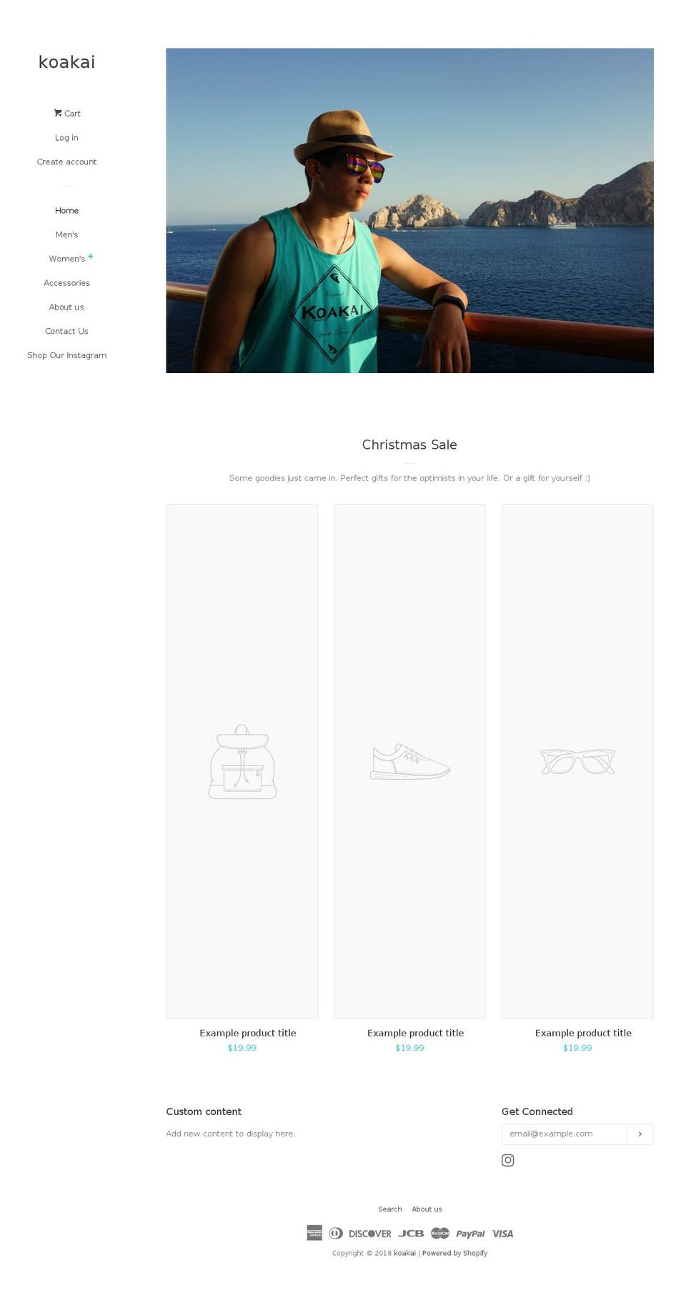 koakaiapparel.com — Shopify storefront screenshot