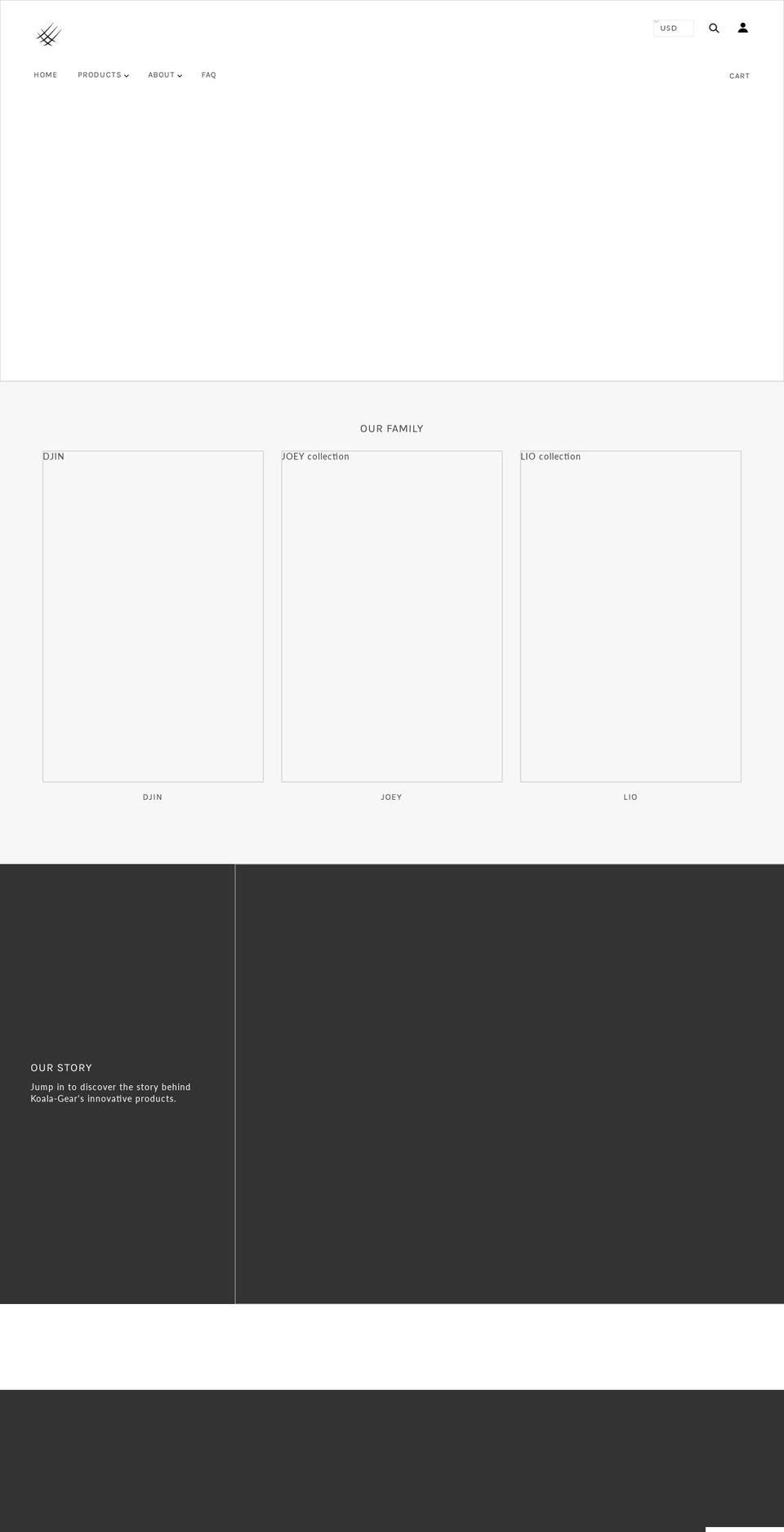 koala-gear.myshopify.com — Shopify storefront screenshot