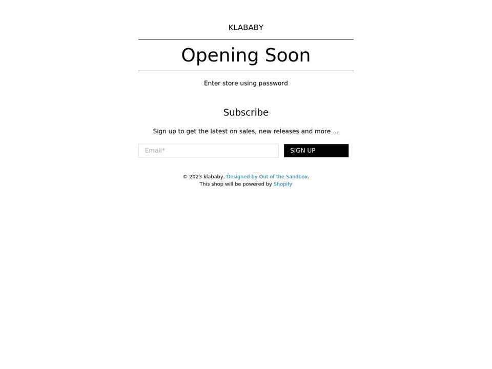 koalababy.com shopify website screenshot