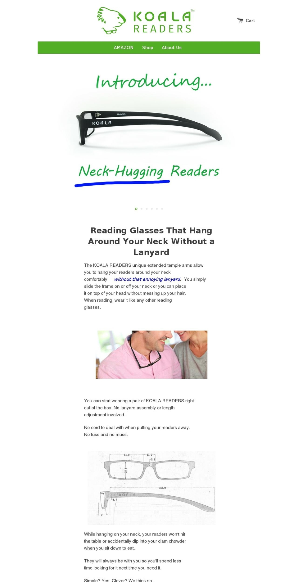 koalaeyewear.com shopify website screenshot