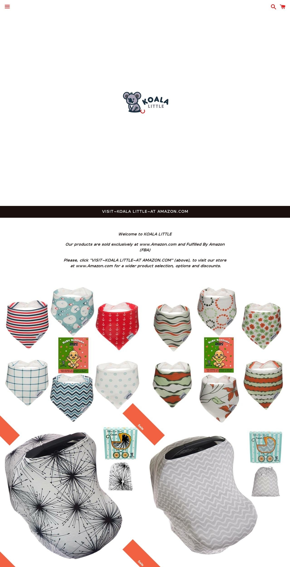 koalalittle.com — Shopify storefront screenshot