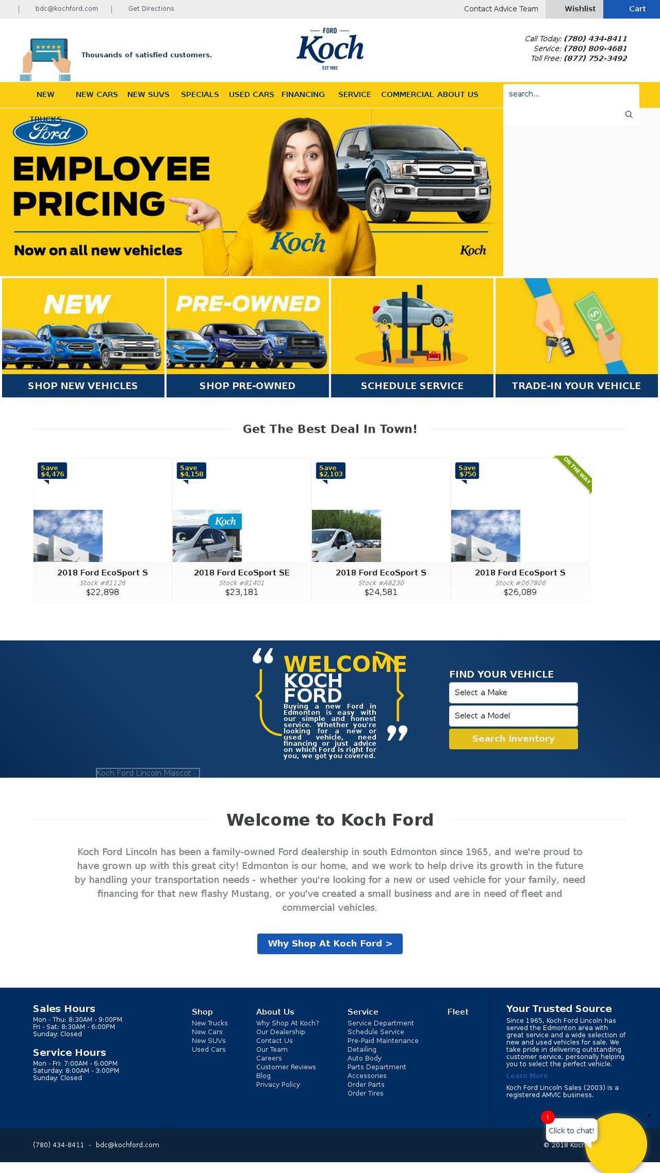 3.0.0 Shopify theme site example kochauto.com