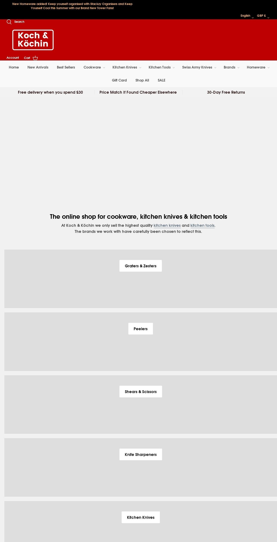 kochkochin.com shopify website screenshot
