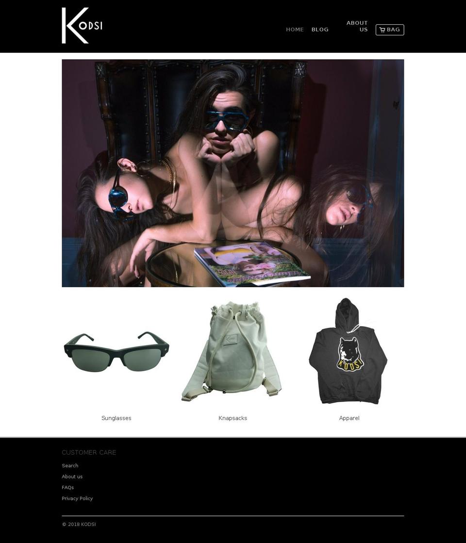 kodsinyc.com shopify website screenshot