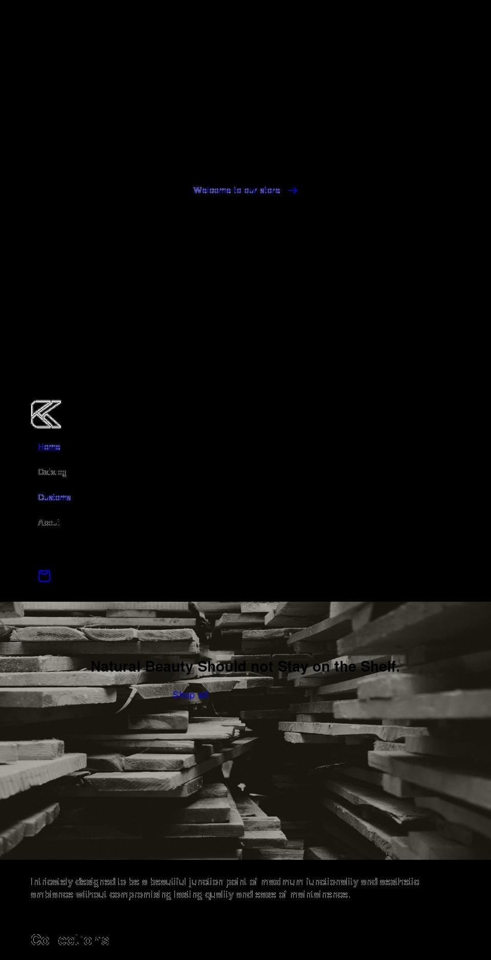 kodweiskreations.com shopify website screenshot