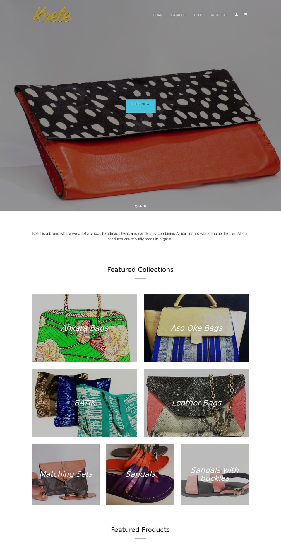 koeleonline.com shopify website screenshot