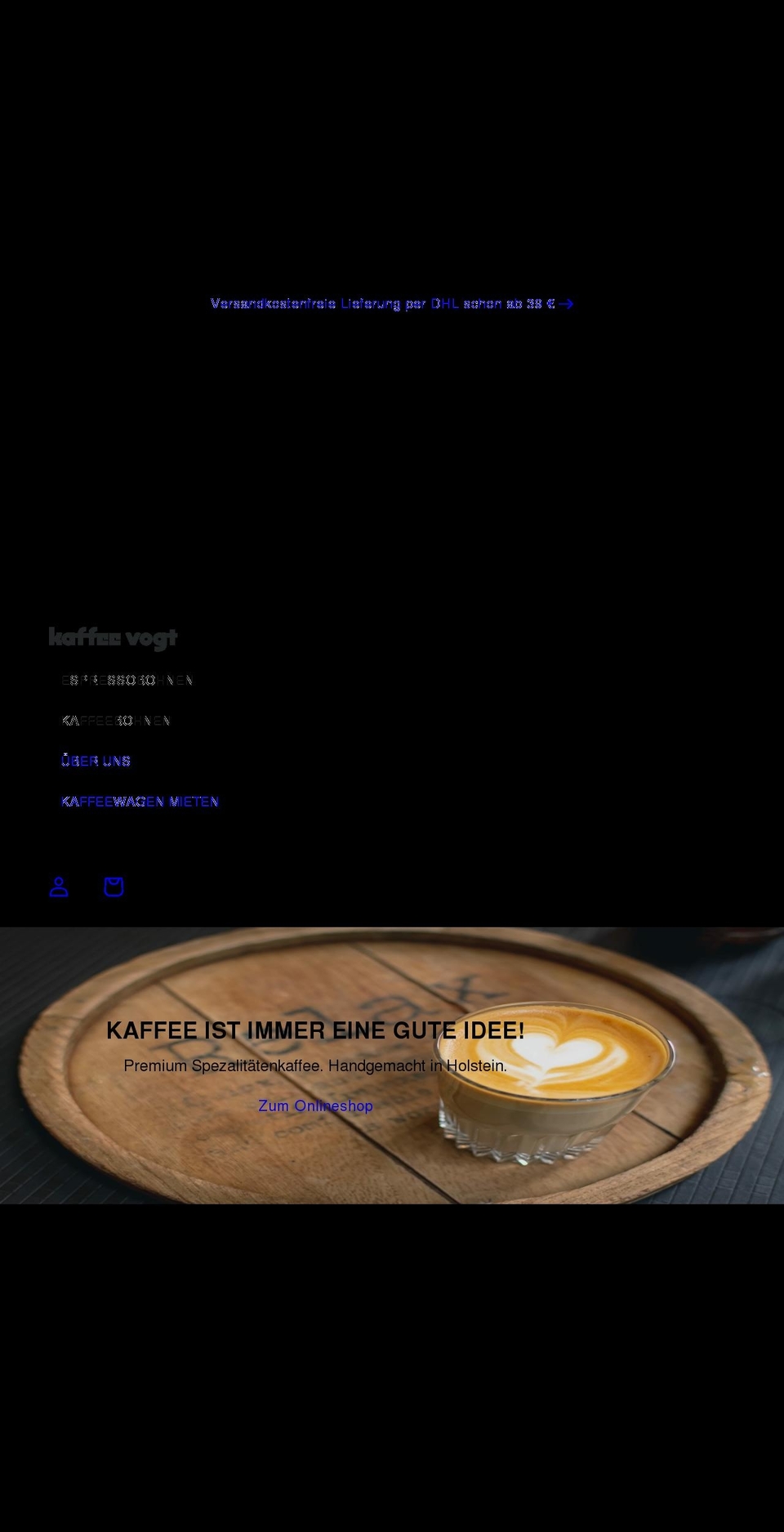 koffee.eu shopify website screenshot