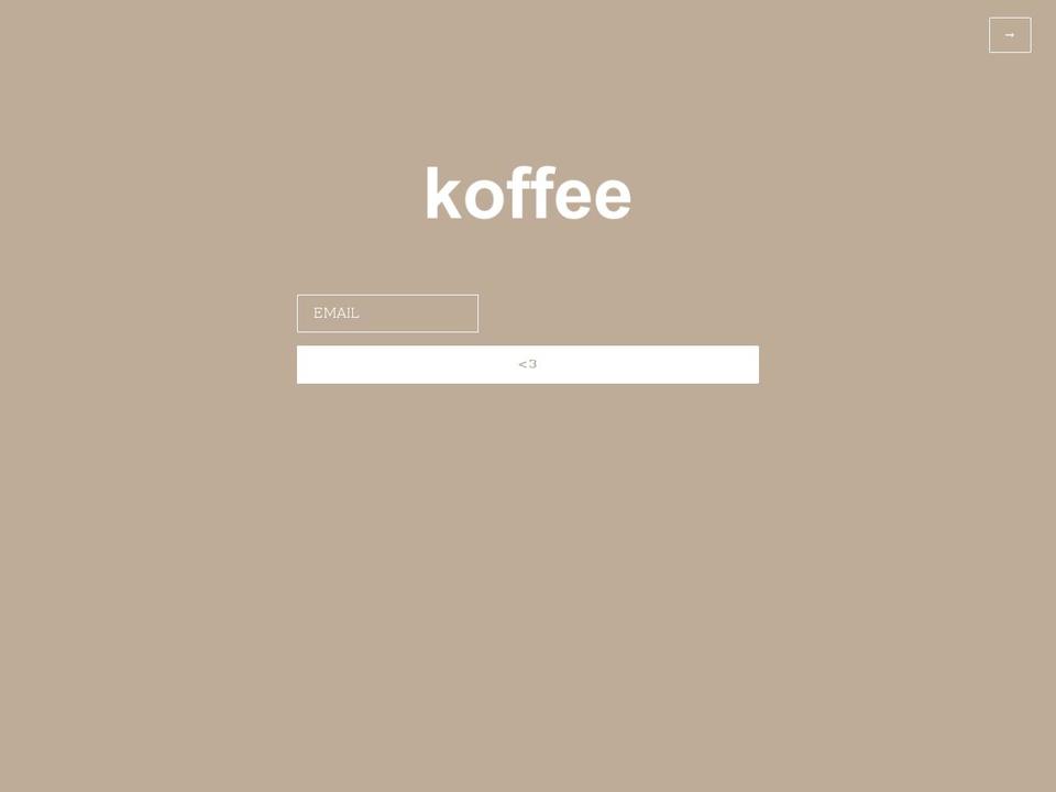 koffeeco.myshopify.com shopify website screenshot