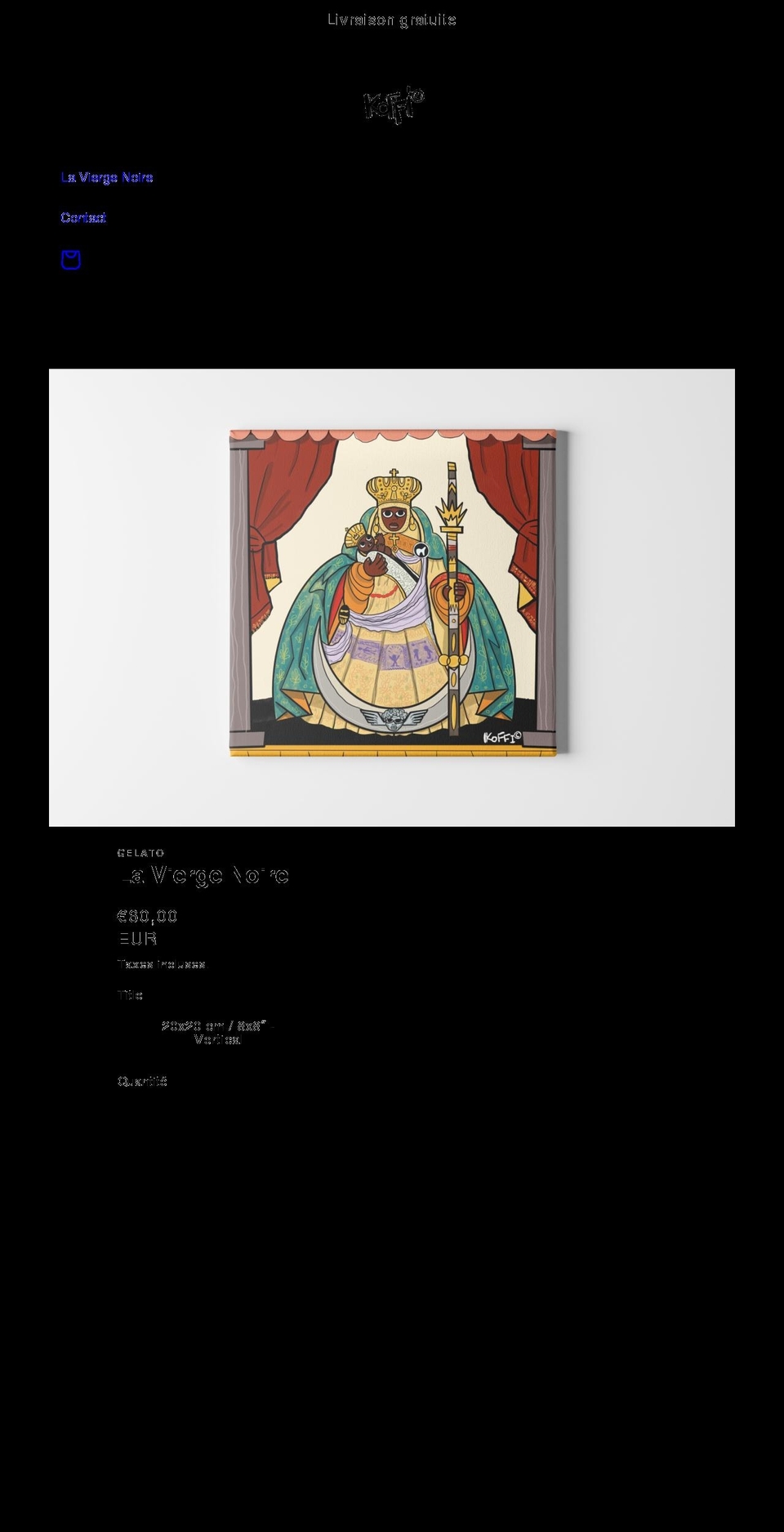 koffistore.com shopify website screenshot
