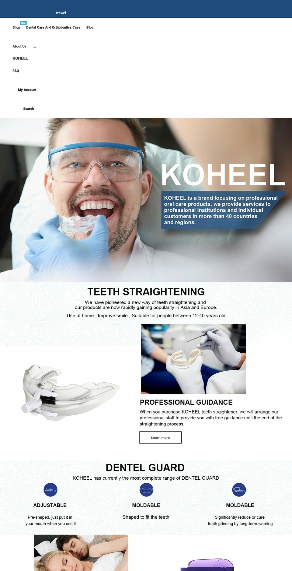 2 Shopify theme site example koheel.com