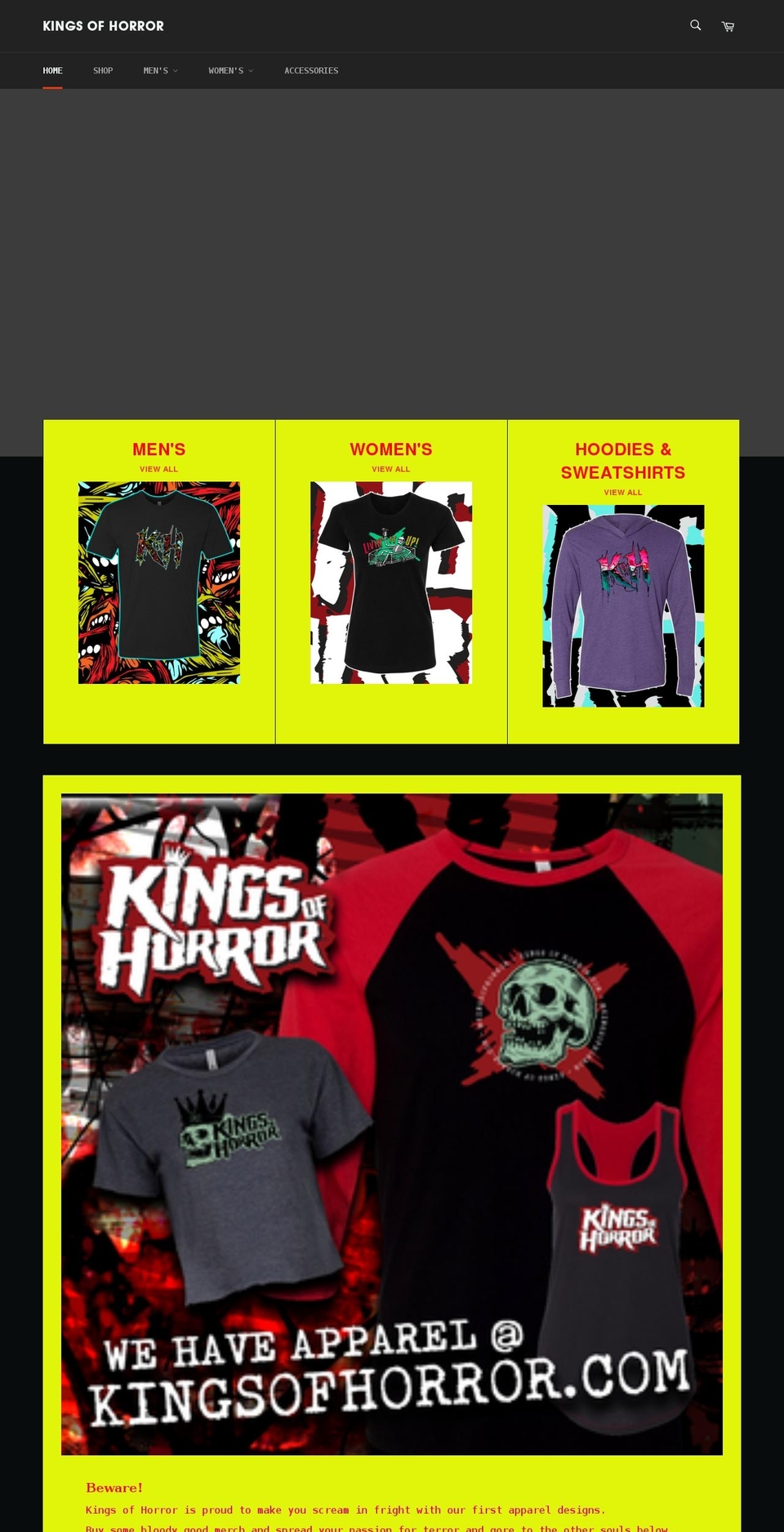kohstuff.com shopify website screenshot