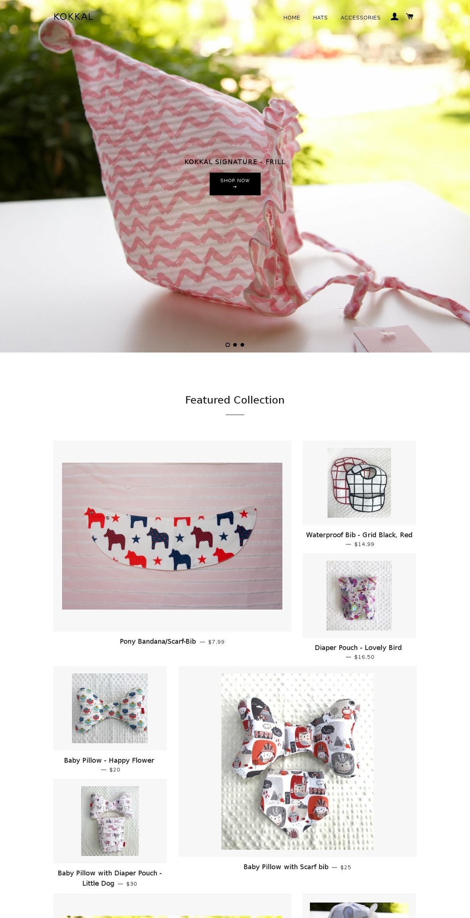 kokkal.com — Shopify storefront screenshot