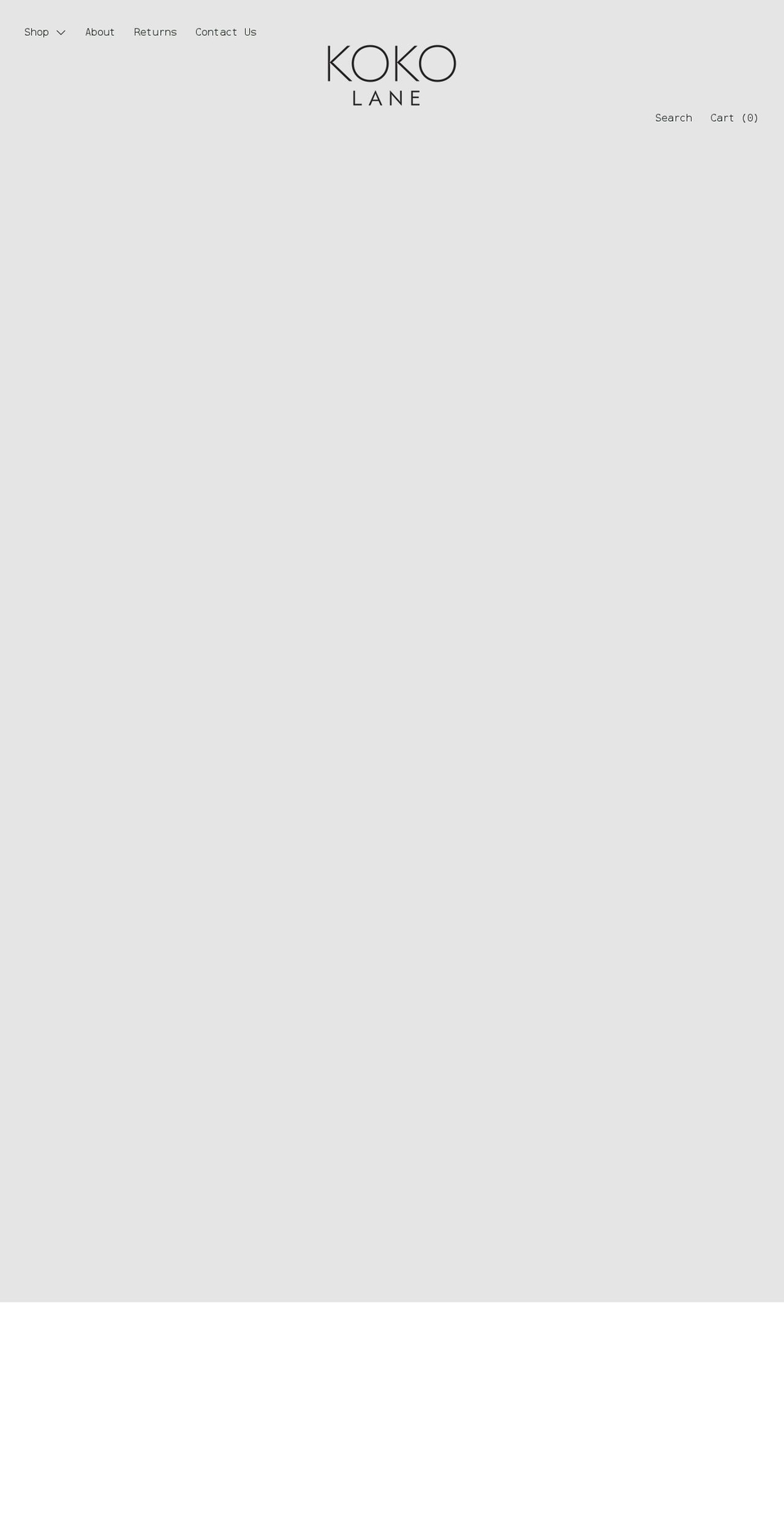 kokolane.com.au shopify website screenshot
