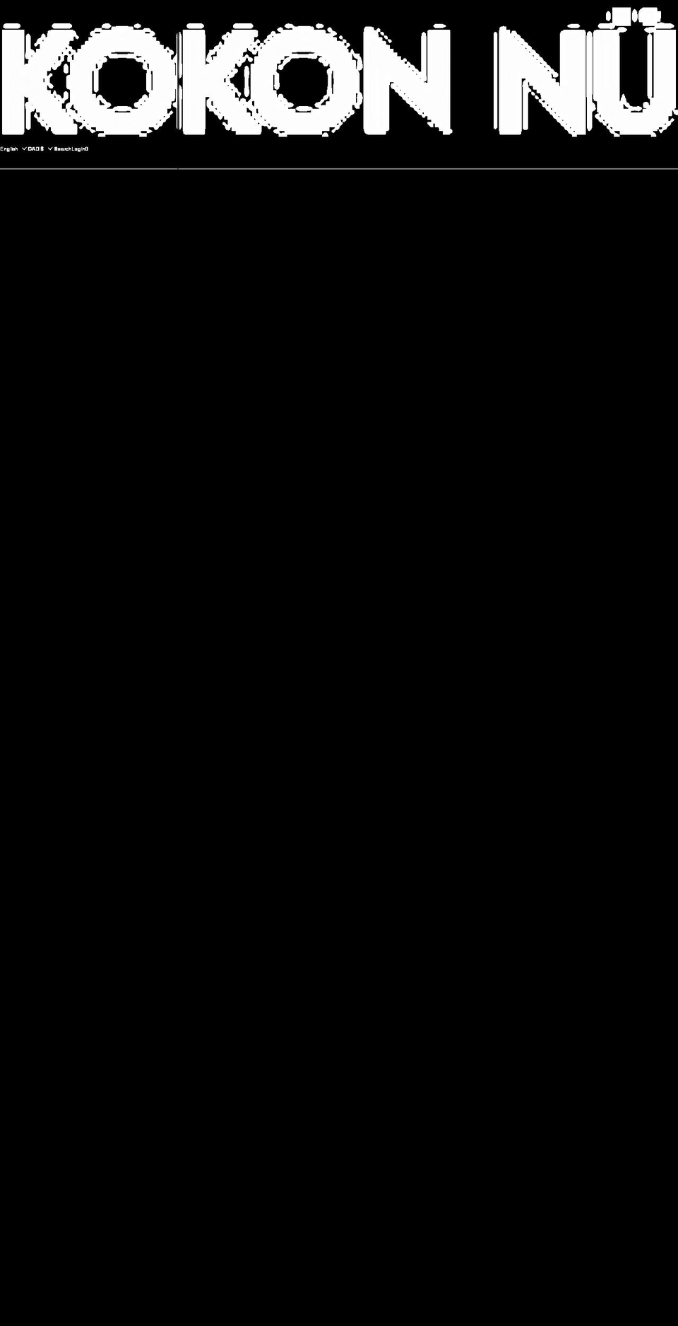 kokonnu.com shopify website screenshot