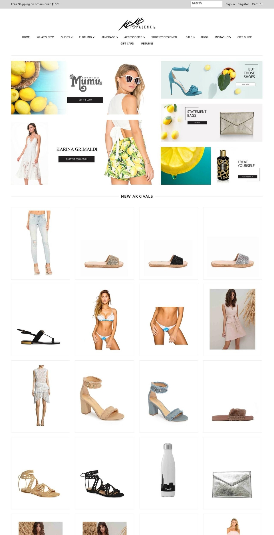 kokopalenki.com shopify website screenshot