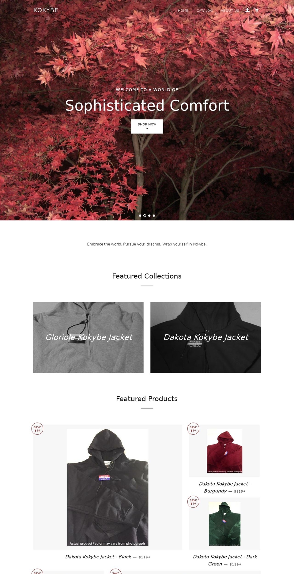 kokybe.com shopify website screenshot