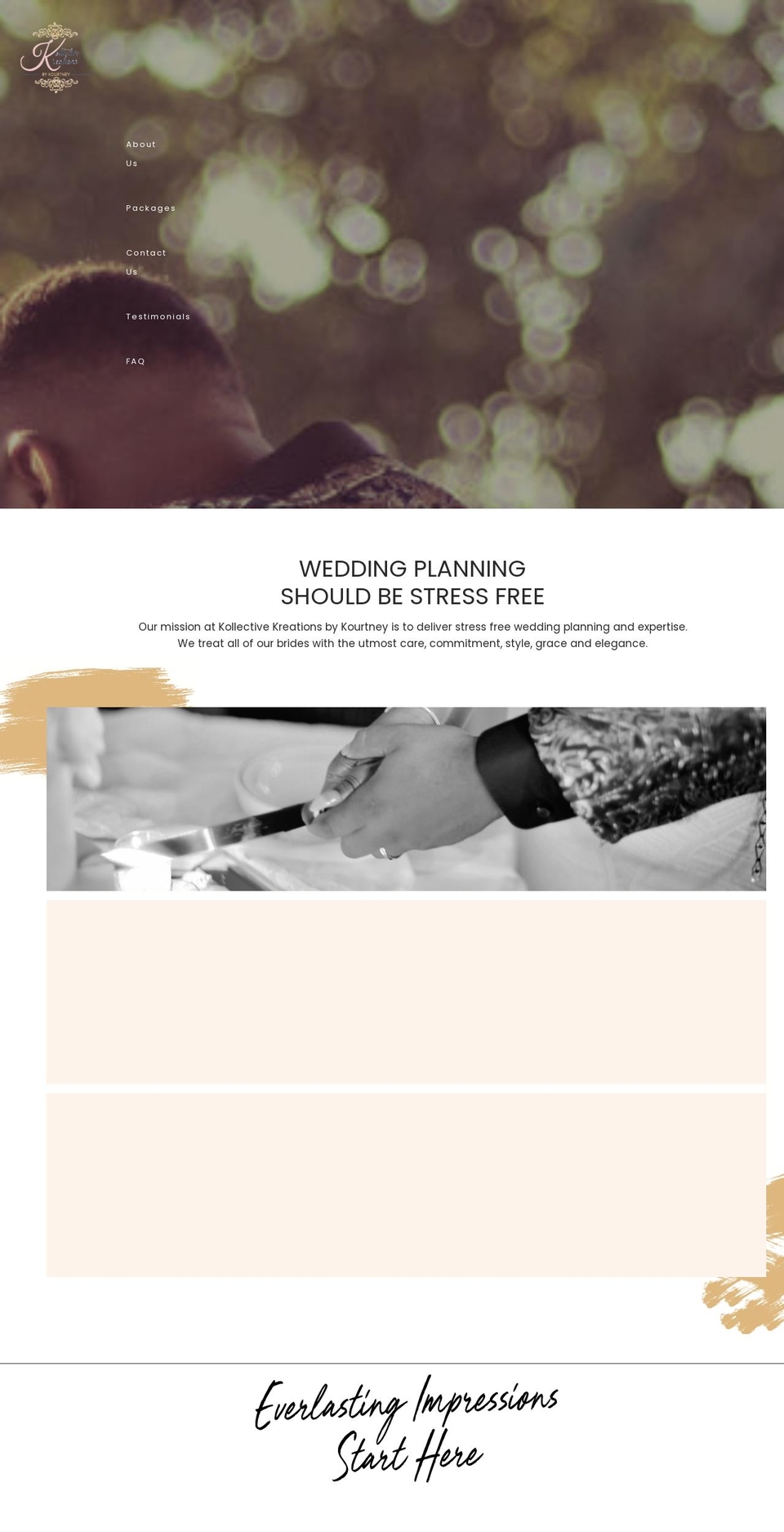 kollectivekreations.com shopify website screenshot