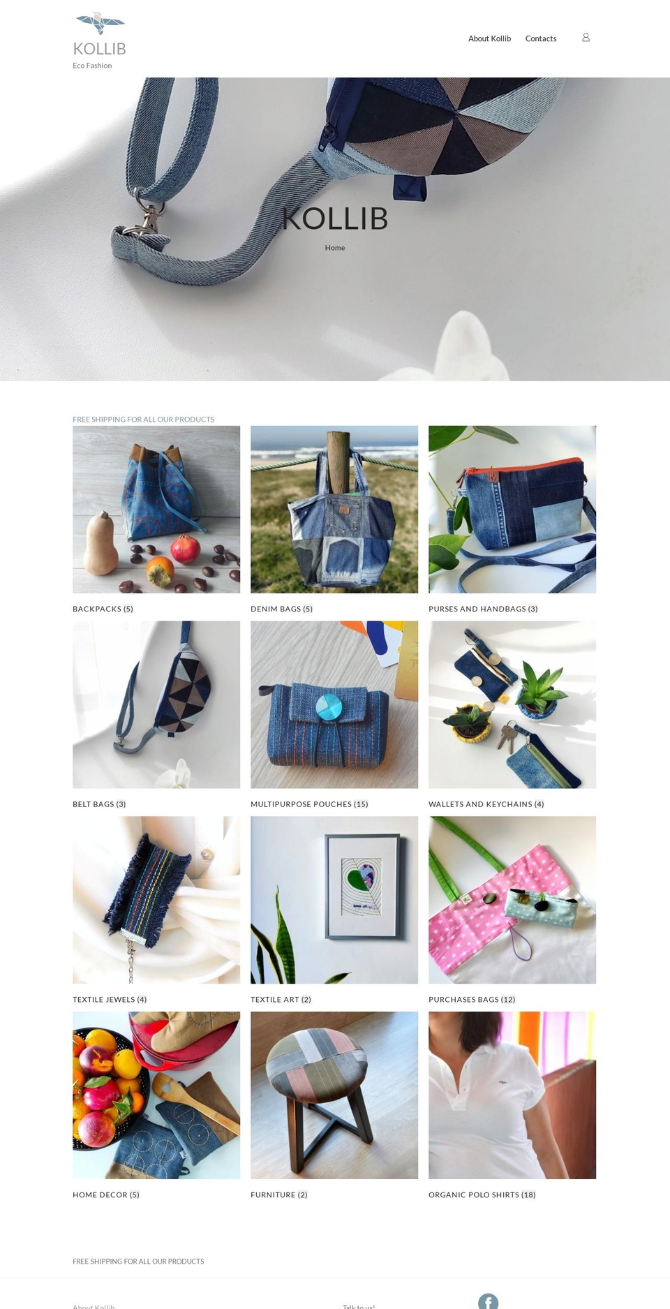 kollib.com — Shopify storefront screenshot