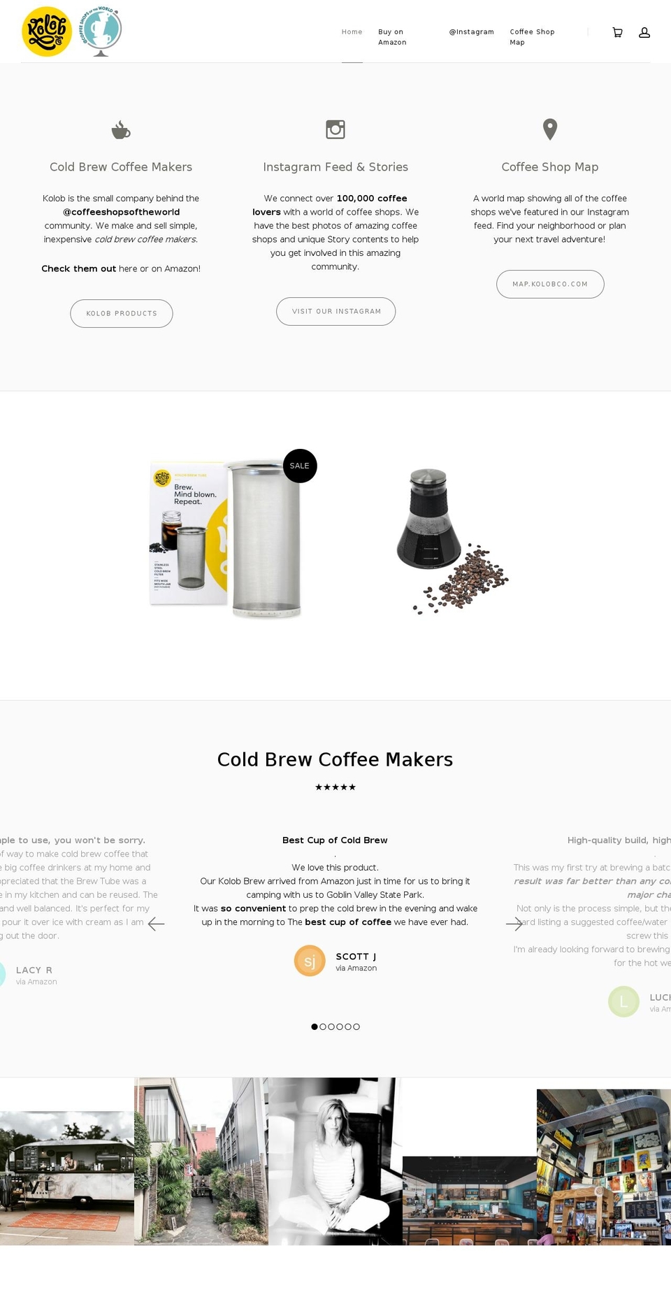 kolobco.com — Shopify storefront screenshot