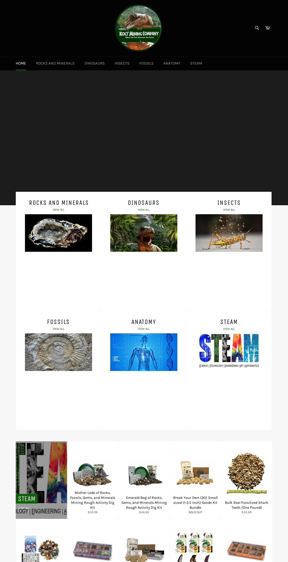 koltmining.com — Shopify storefront screenshot