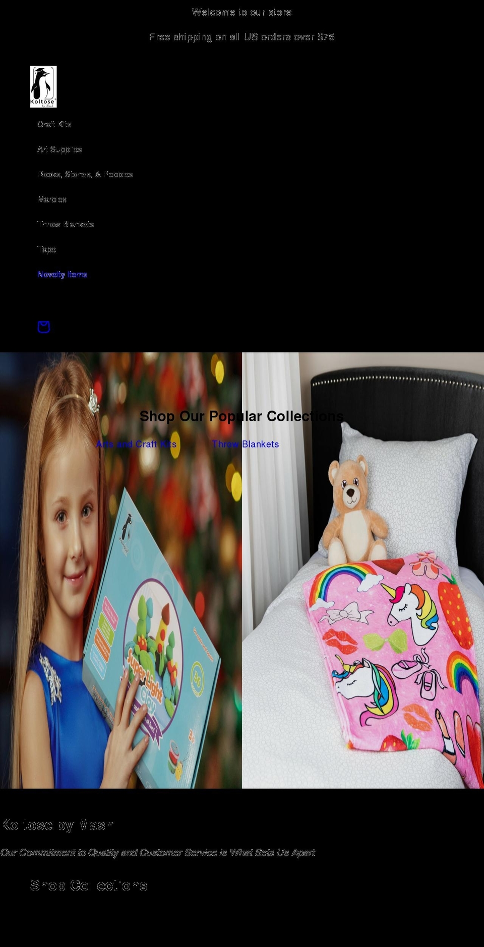 koltosebymash.com shopify website screenshot