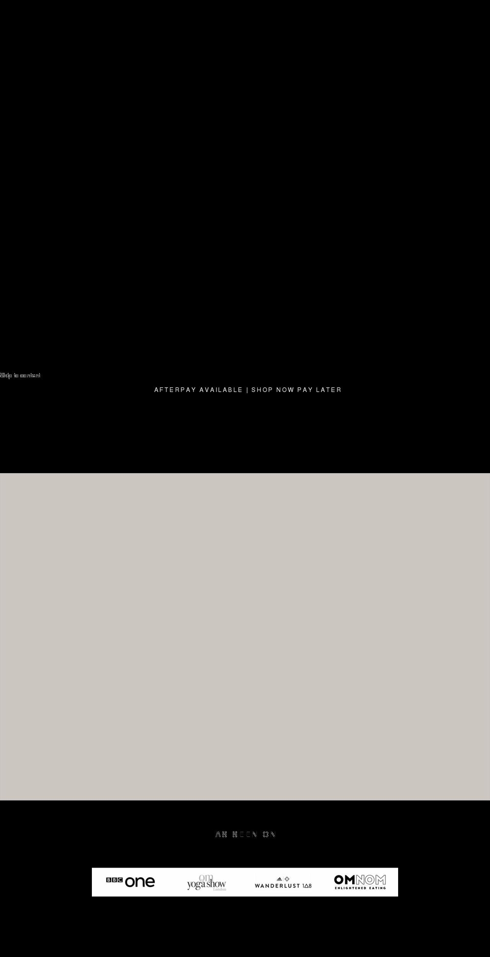 komandolive.com shopify website screenshot