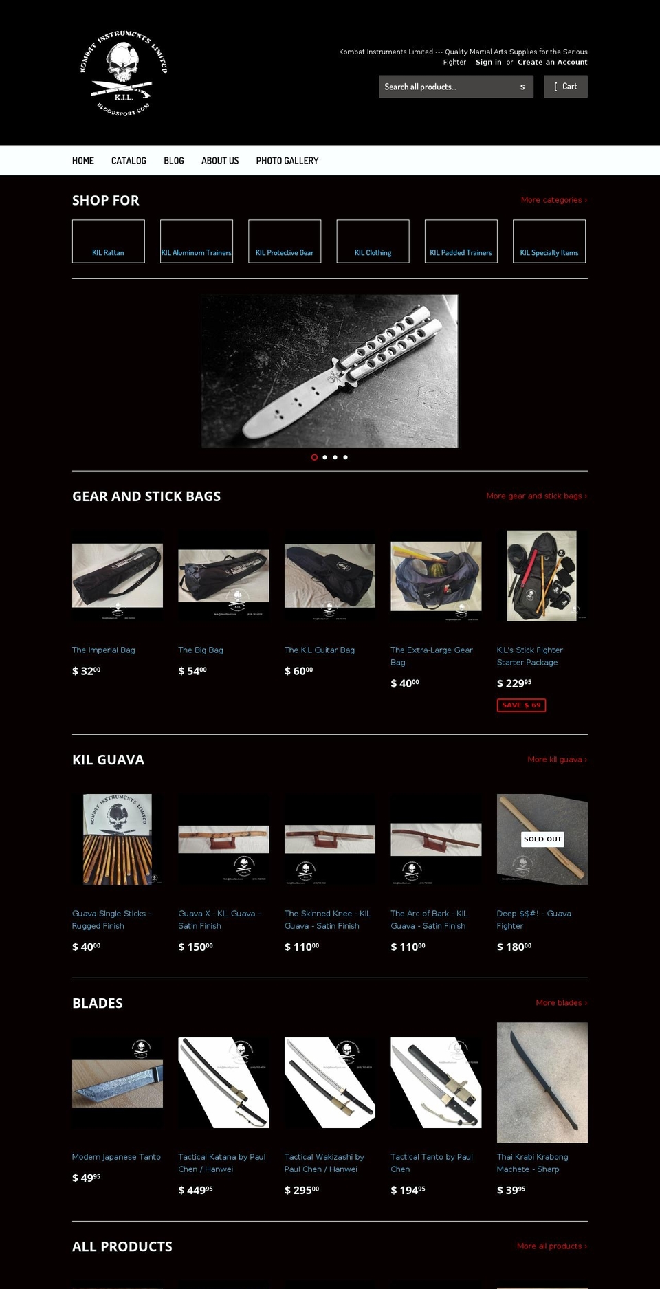 kombat-instruments-limited-2.myshopify.com shopify website screenshot