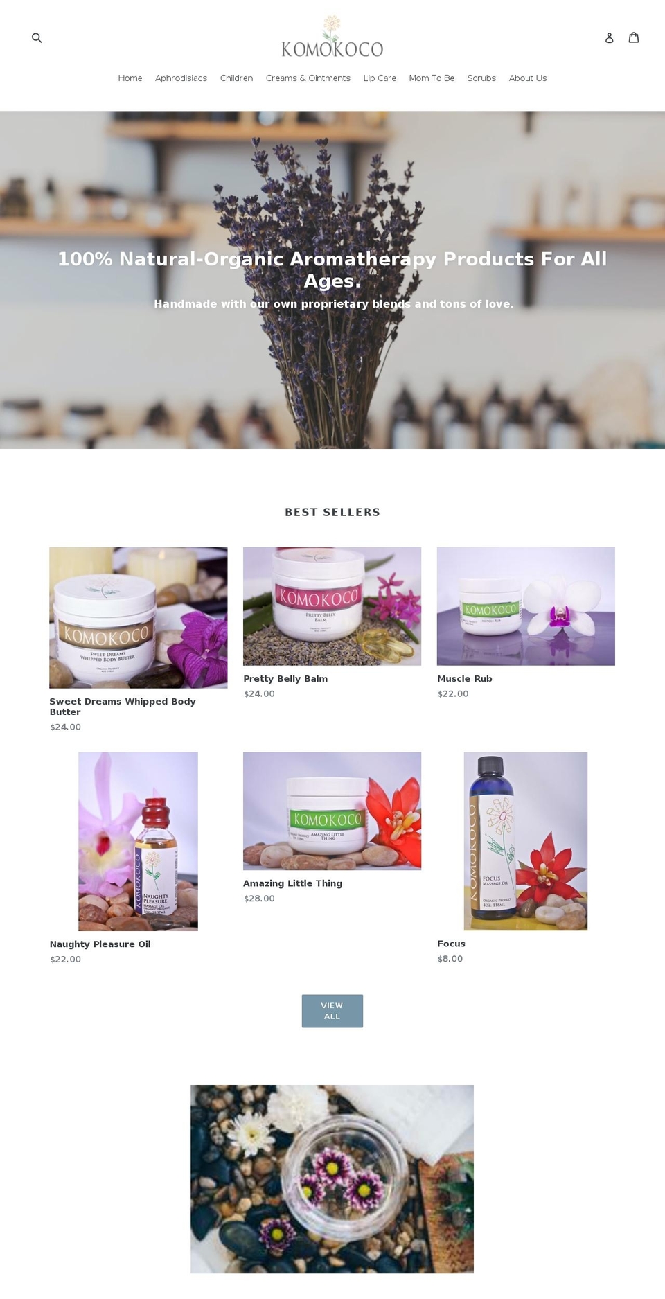 komokoco.com — Shopify storefront screenshot