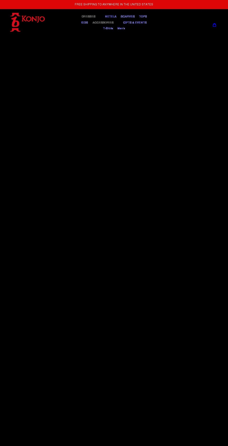 konjohabesha.com shopify website screenshot