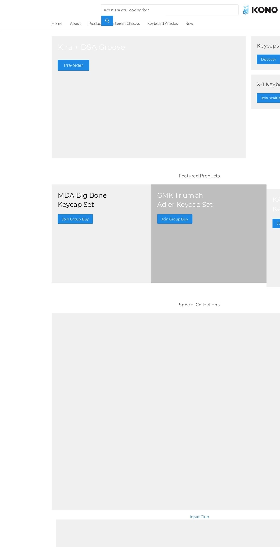 kono.store shopify website screenshot