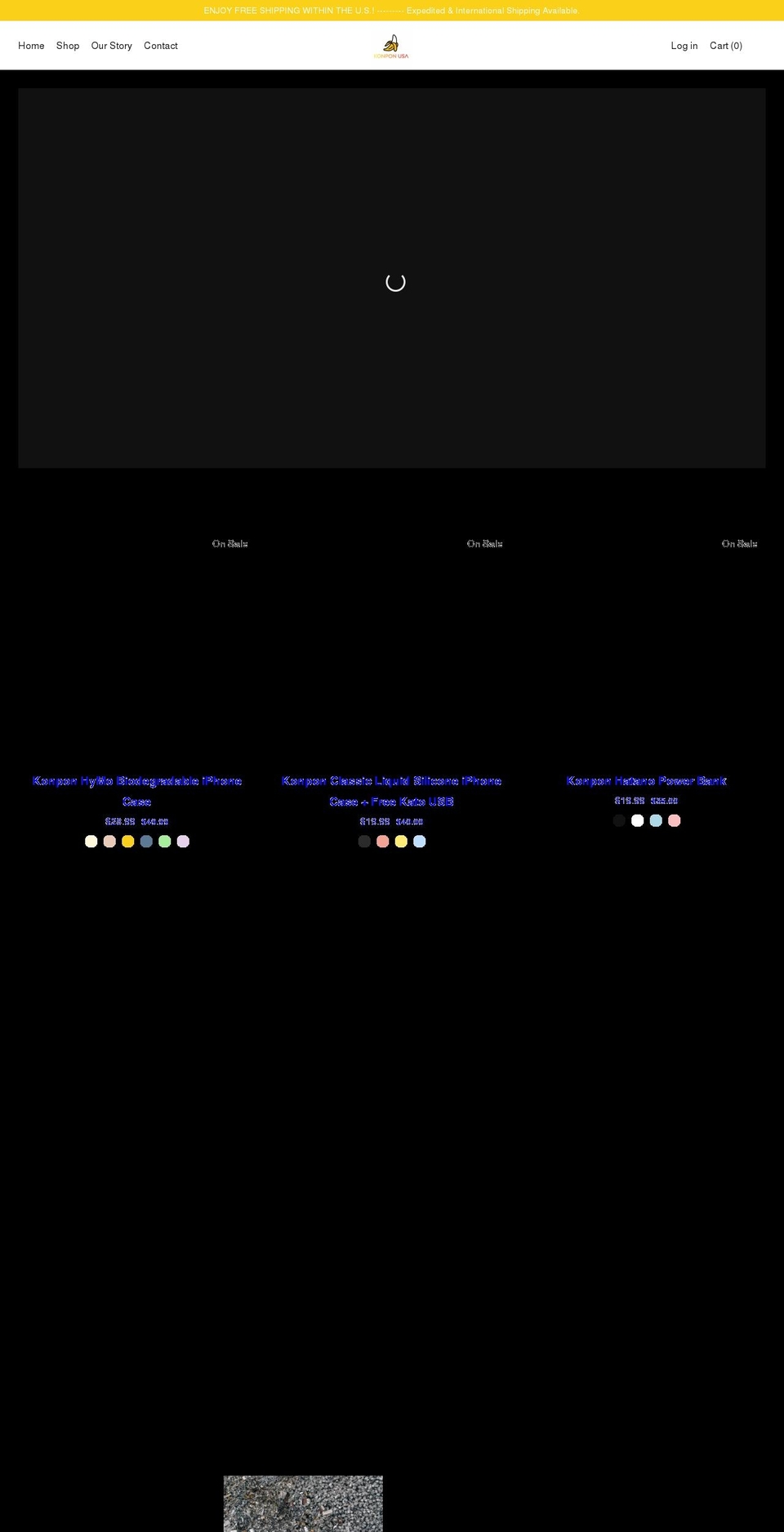 konponusa.com shopify website screenshot