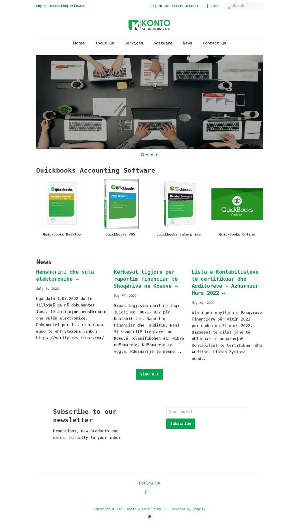konto-consulting.com — Shopify store in 