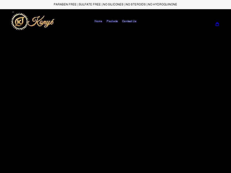 konyeskin.com shopify website screenshot