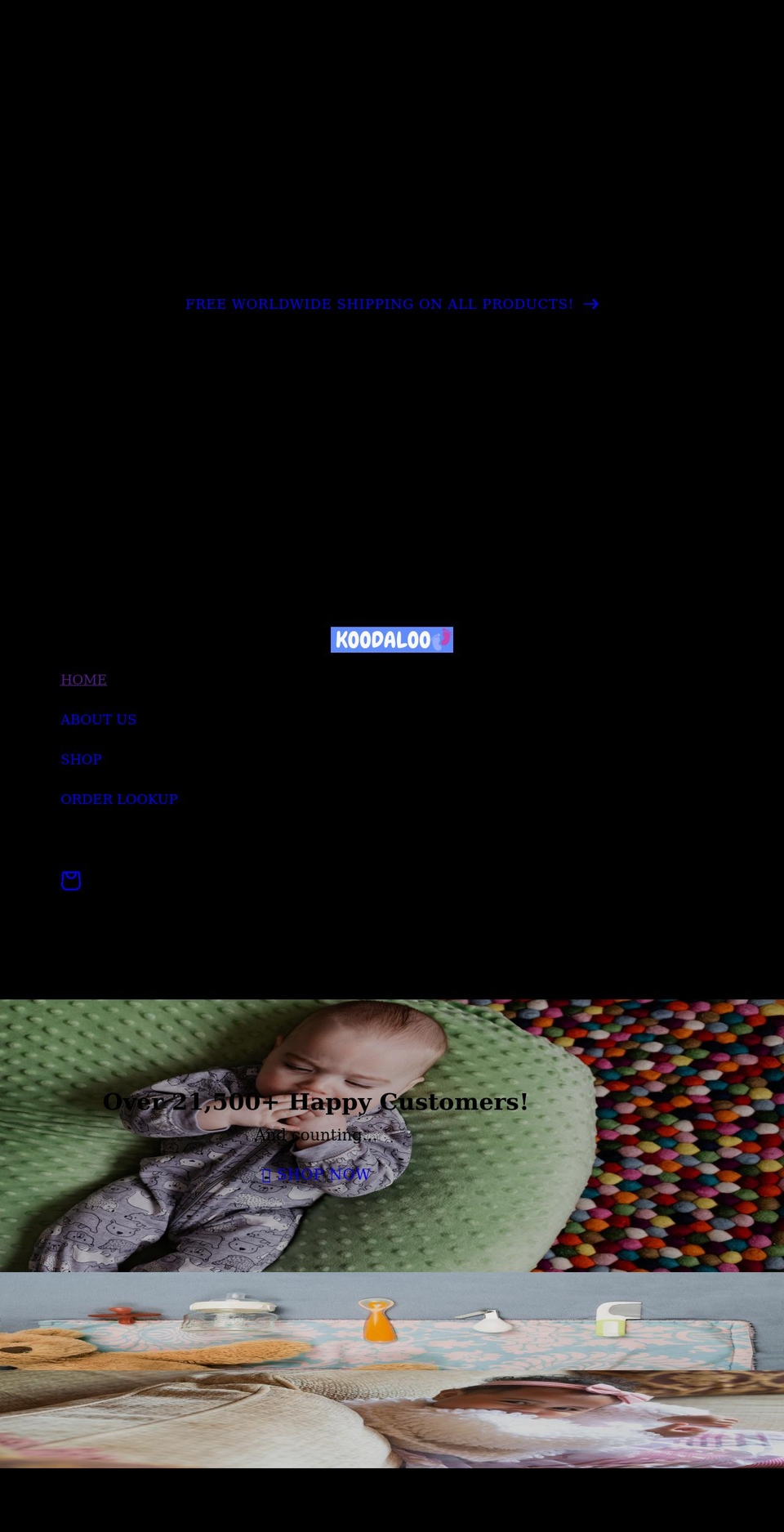 koodaloo.com shopify website screenshot