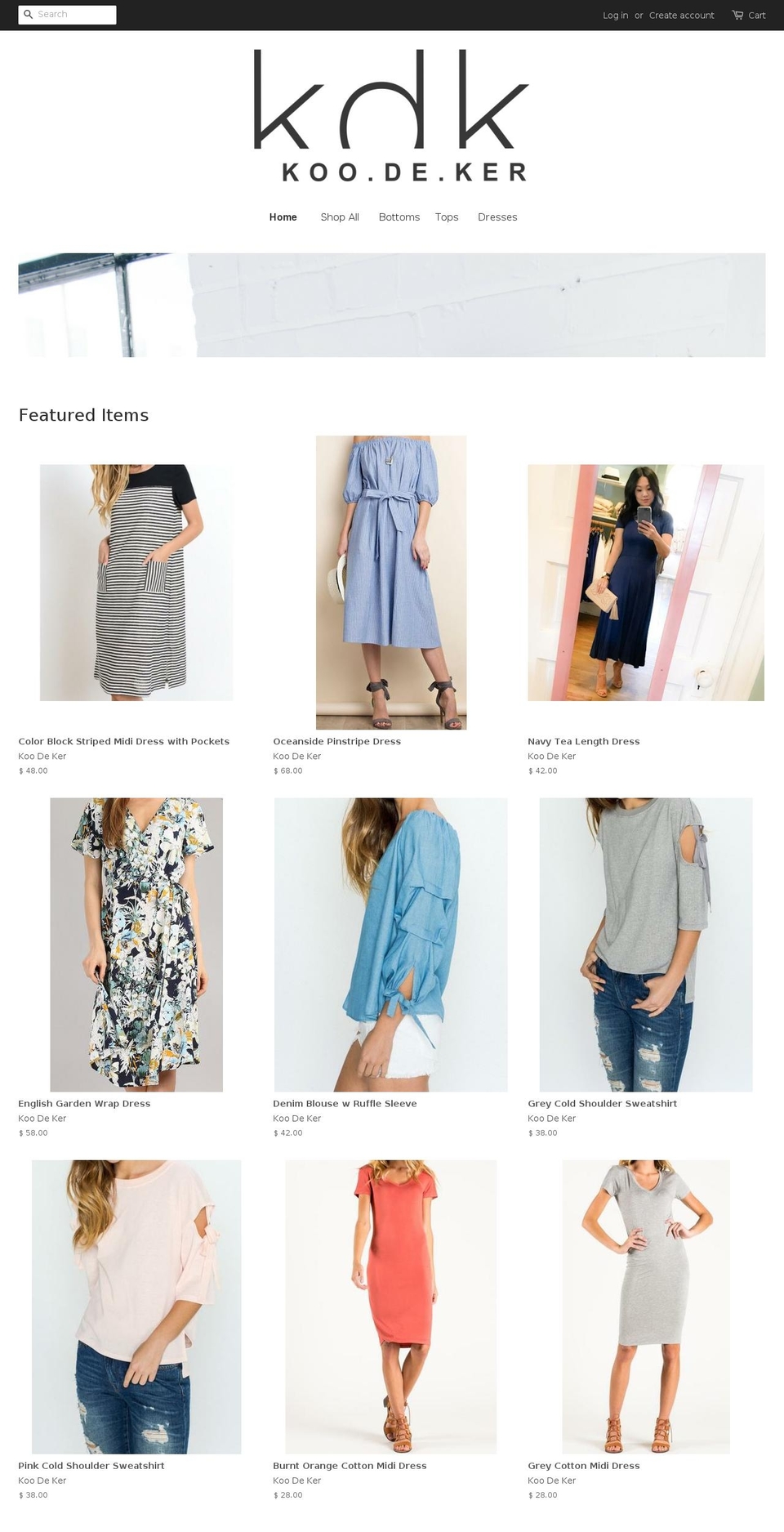 koodeker.com shopify website screenshot