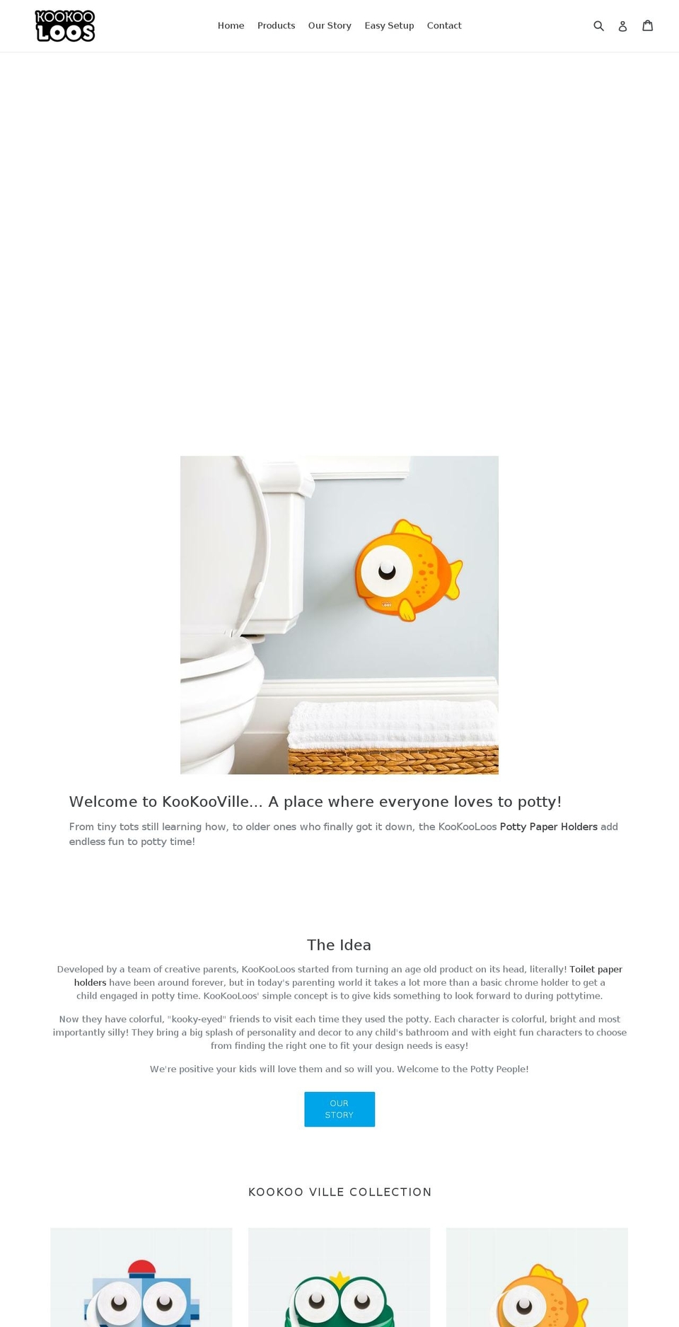 kookooloos.com shopify website screenshot