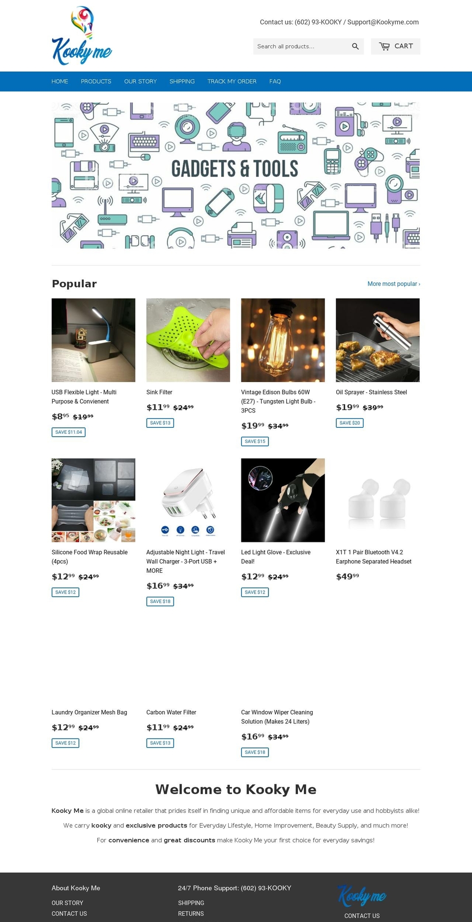 kookyme.com — Shopify storefront screenshot