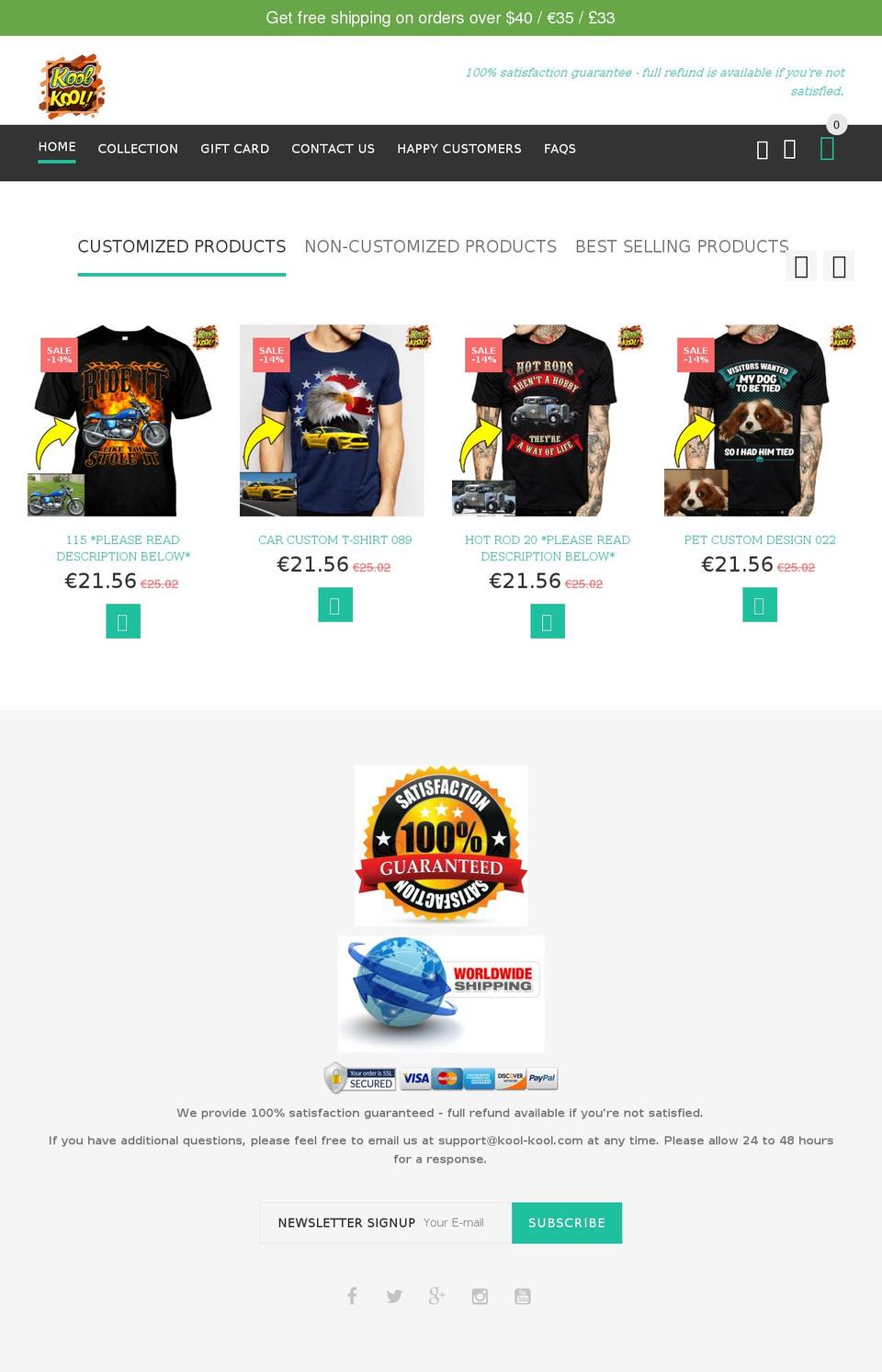 [ST Dev] Shopify theme site example kool-kool.com